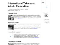 itaf-international.org Takemusu Aikido, Presentation of ITAF, I am an Aikido instructor