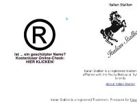 italianstallion.com Italian Stallion
