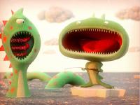 itchy animation - quirky illustration and characters by Richard Yot