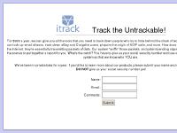 itrack - iTrack (beta) - Track the Untrackable itrack - iTrack (beta) - Track the Untrackable