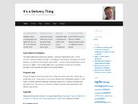 It's a Delivery Thing | The art of leading software development teams
