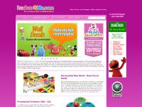  personalzied childrens gifts, personalized name trains, customized step-stools, personalized clocks