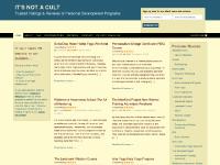 It's Not a Cult — Trusted ratings and reviews of personal development programs It's Not a Cult — Trusted ratings and reviews of personal development programs
