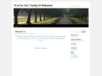 "It Is For You" Family Of Websites! | Just another WordPress site