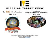 Welcome to the Imperial Valley Expo Website!