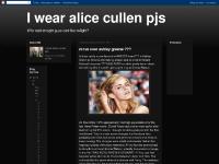I wear alice cullen pjs I wear alice cullen pjs
