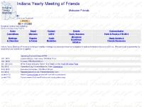 Indiana Yearly Meeting of Friends Indiana Yearly Meeting of Friends
