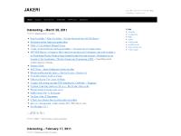 JAKERI | Java, JEE, Objective-C, Scalability, High-Availability, e-Commerce etc…