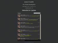 James Gumble - New Site Starting 2013