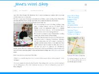 janeswoolshop.co.uk Knitting Group, knitting group page, Knitting Group