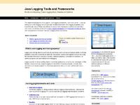 Java Logging Tools and Libraries - Directory of Java logging frameworks