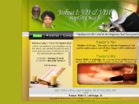 :: Joshua I: VII & VII Baptist Church :: Capitol Heights, MD :: Pastor Willie S. Leftridge, Sr ::