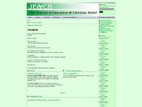 The Journal of Education & Christian Belief - Home