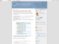 Jerry's impressions Jerry's impressions