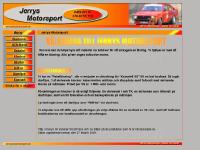 VÄLKOMMEN TILL JERRYS MOTORSPORT VÄLKOMMEN TILL JERRYS MOTORSPORT