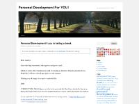 Personal Development For YOU! | Personal Development For YOU! Personal Development For YOU! | Personal Development For YOU!