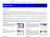 Jewish.co.uk part of the SomethingJewish network from JMT Ventures - The Jewish Online company