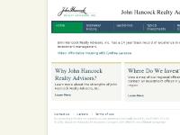 jhrealtyadvisors.com Overview/History, Guidelines, Typical Investments jhrealtyadvisors.com Overview/History, Guidelines, Typical Investments