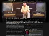jimmarshall.co.uk marshallamps, jim marshall
