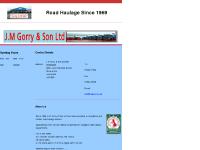 J M Gorry & Son Ltd .... Road Haulage Since 1969