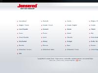 Jonsered.com global website