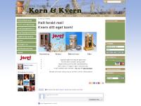 Kornmølle / kornkvern, kornvalse, korn, fullkorn - Nye Tider as