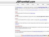 JSFromHell.com: JavaScript Repository