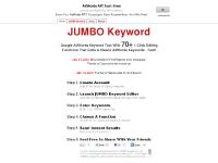 JUMBO Keyword: FREE Google AdWords Keyword Tool JUMBO Keyword: FREE Google AdWords Keyword Tool