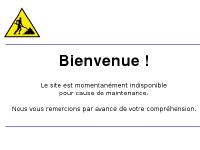 Maintenance en cours ...