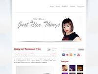 liten just-nice-things.co.uk skärmbild liten just-nice-things.co.uk skärmbild