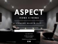 Aspect Home Cinema : Coming January 2013