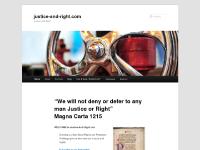 Justice and Right Justice and Right