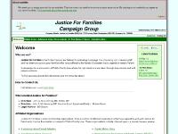 Justice for Families Campaign Group - Welcome Justice for Families Campaign Group - Welcome