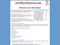 justwordsearch.com Choose one of our word lists., easy, medium