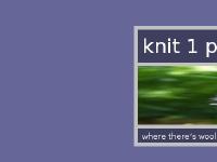 knit 1 purl 1 knit 1 purl 1