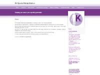 K4 Sports Rehabilitation - Helping you reach your sporting potential K4 Sports Rehabilitation - Helping you reach your sporting potential