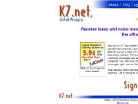 K7 Unified Messaging, free Fax and voicemail to email.