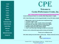 Welcome to Canine Performance Events, Inc. Welcome to Canine Performance Events, Inc.