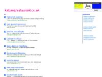 kabanarestaurant.co.uk kabanarestaurant.co.uk