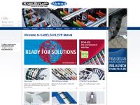 Home - KABELSCHLEPP, cable carrier, cables, TOTALTRAX turn-key systems, guideway Home - KABELSCHLEPP, cable carrier, cables, TOTALTRAX turn-key systems, guideway