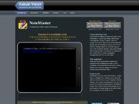 NoteMaster for iPhone and iPod Touch :: Kabuki Vision NoteMaster for iPhone and iPod Touch :: Kabuki Vision