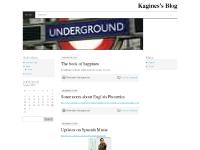 Kagines's Blog | Just another WordPress.com weblog Kagines's Blog | Just another WordPress.com weblog