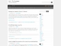 kahdev.wordpress.com Kah – The Developer, About Me, Posts kahdev.wordpress.com Kah – The Developer, About Me, Posts