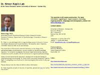 Welcome to the Kaja Lab at UMKC! Welcome to the Kaja Lab at UMKC!