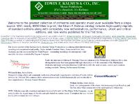 kalmus-music.com Orchestral, String Orchestra, School and Community Orchestra kalmus-music.com Orchestral, String Orchestra, School and Community Orchestra