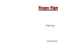 Kappa Sigma Fraternity - Beta Epsilon Chapter Kappa Sigma Fraternity - Beta Epsilon Chapter