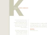 Karen Kowalski Santa Barbara Graphic Designer