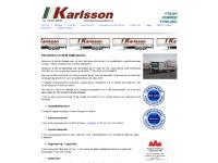 liten karlssonspedition.se skärmbild