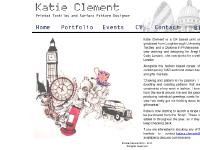 Katie Clement: Printed Textiles and Surface Pattern Designer