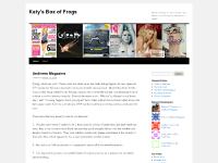 katycee.wordpress.com Katy Cee's Box of Frogs, &larr; Older posts, Katy Cee's Box of Frogs